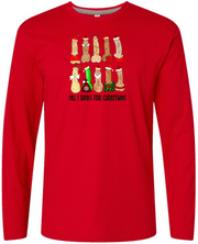 Christmas LS Tee Men Long Sleeve Shirt by Akron Pride Custom Tees | Akron Pride Custom Tees