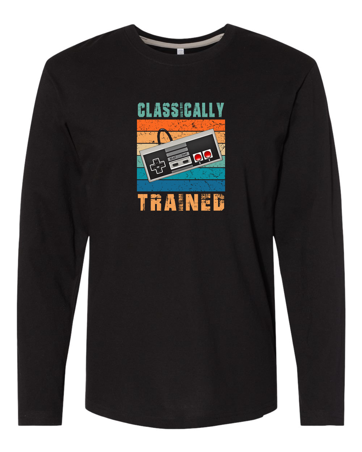 Classically Trained Long Sleeve Tee Akron Pride Custom Tees