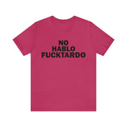 No Hablo Tee Berry S T-Shirt by Printify | Akron Pride Custom Tees