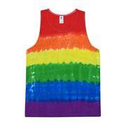 Pride Tie-Dye Tank Top Akron Pride Custom Tees