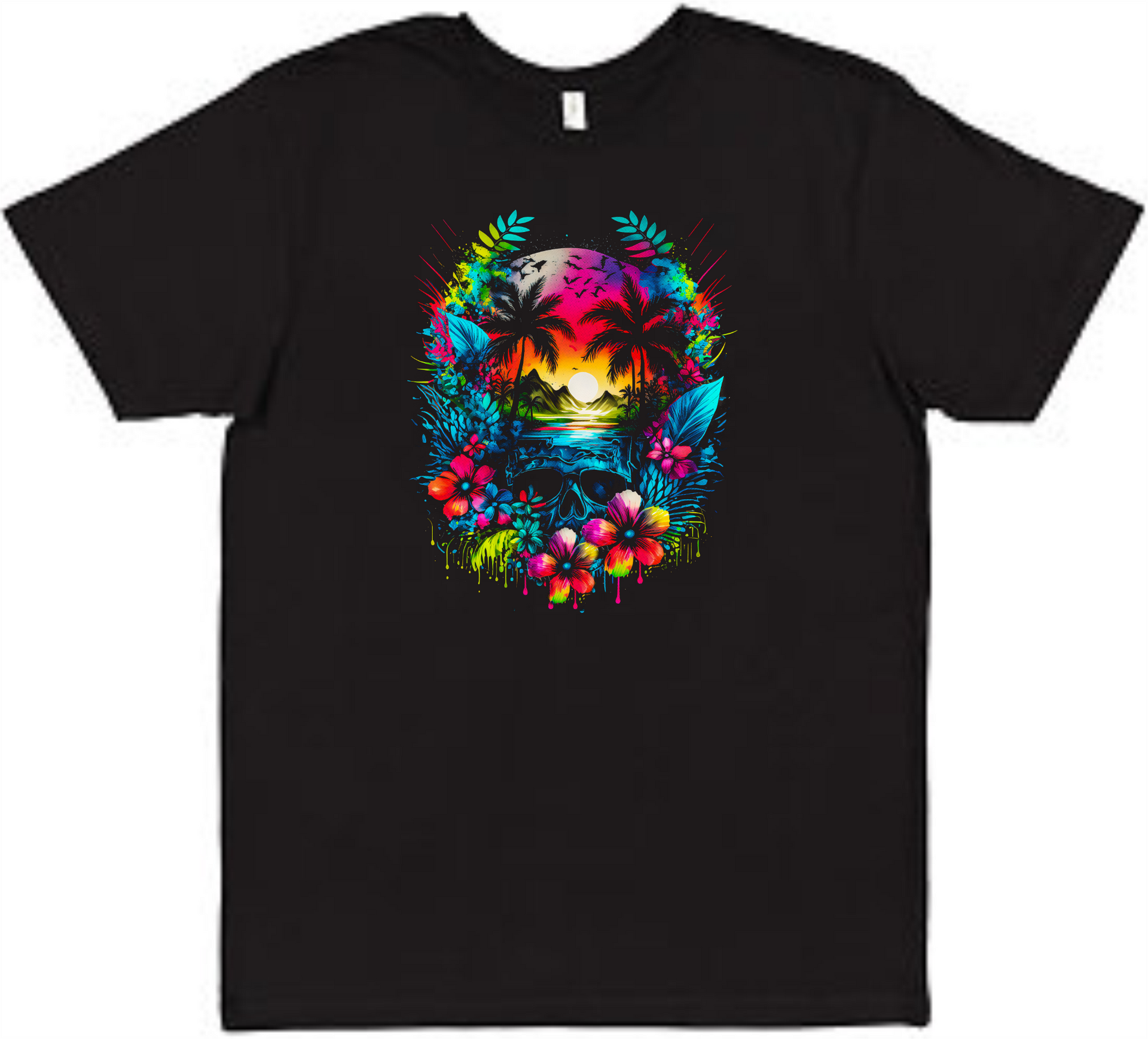 Summer Vibe Tee Adult Shirt by Akron Pride Custom Tees | Akron Pride Custom Tees