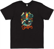 Surfing Tee Adult Shirt by Akron Pride Custom Tees | Akron Pride Custom Tees