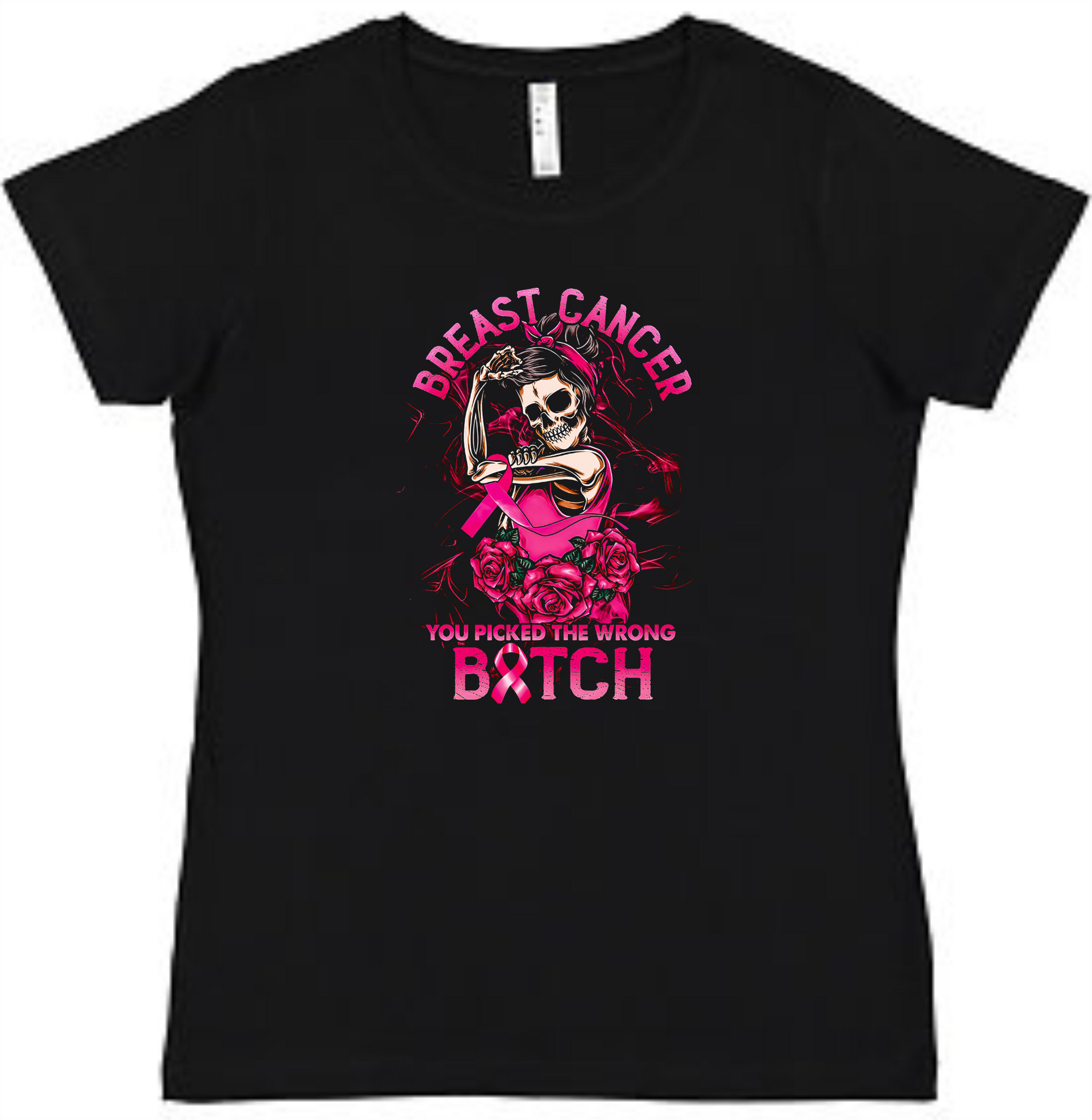 Wrong Bitch Ladies Tee Ladies Shirt by Akron Pride Custom Tees | Akron Pride Custom Tees