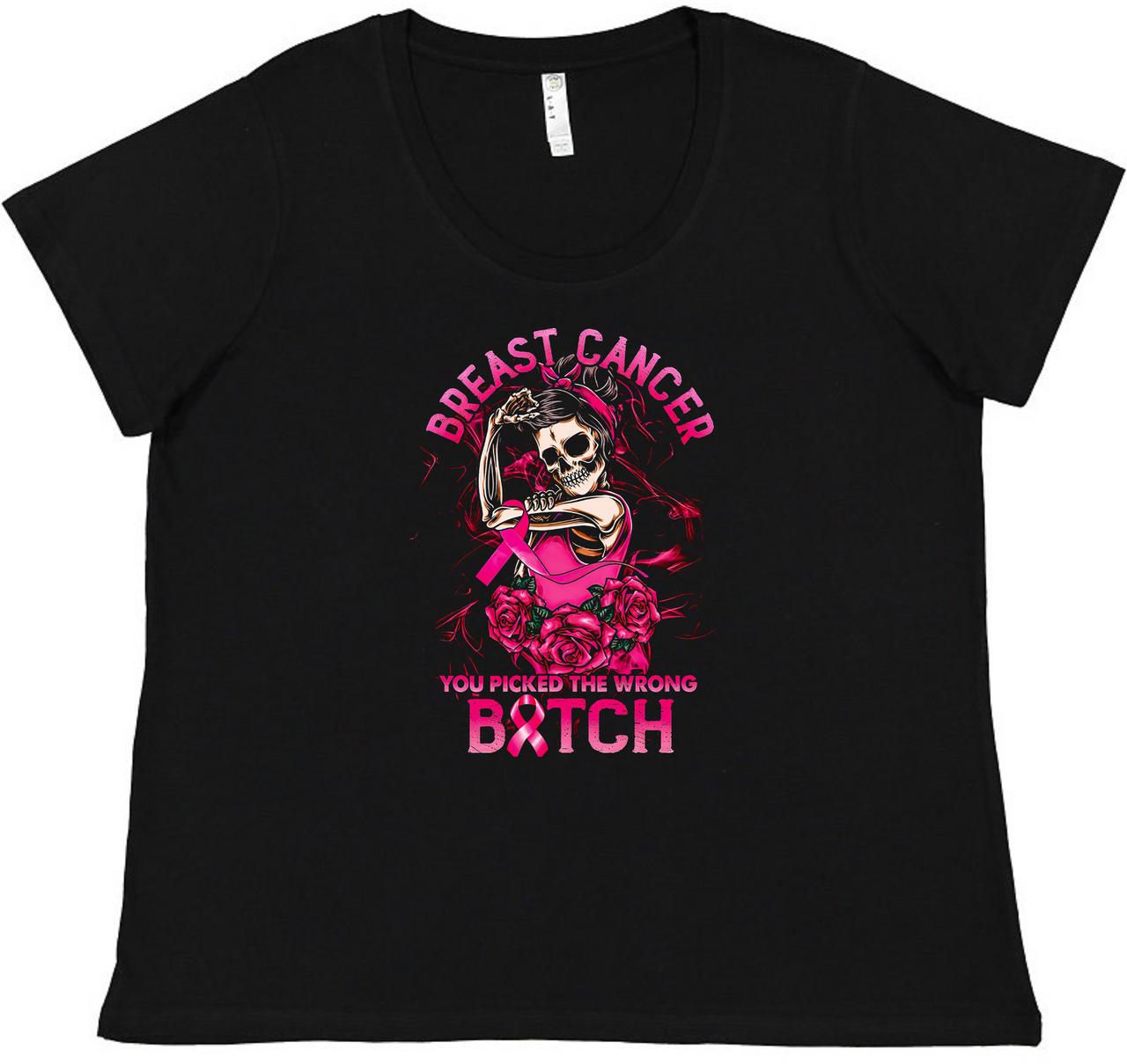 Wrong Bitch Ladies Tee Ladies Shirt by Akron Pride Custom Tees | Akron Pride Custom Tees