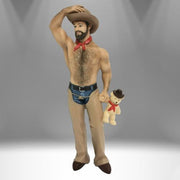 Cowboy Bear Ornament Akron Pride Custom Tees