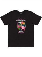 Grumpy Flamingo Tee Akron Pride Custom Tees