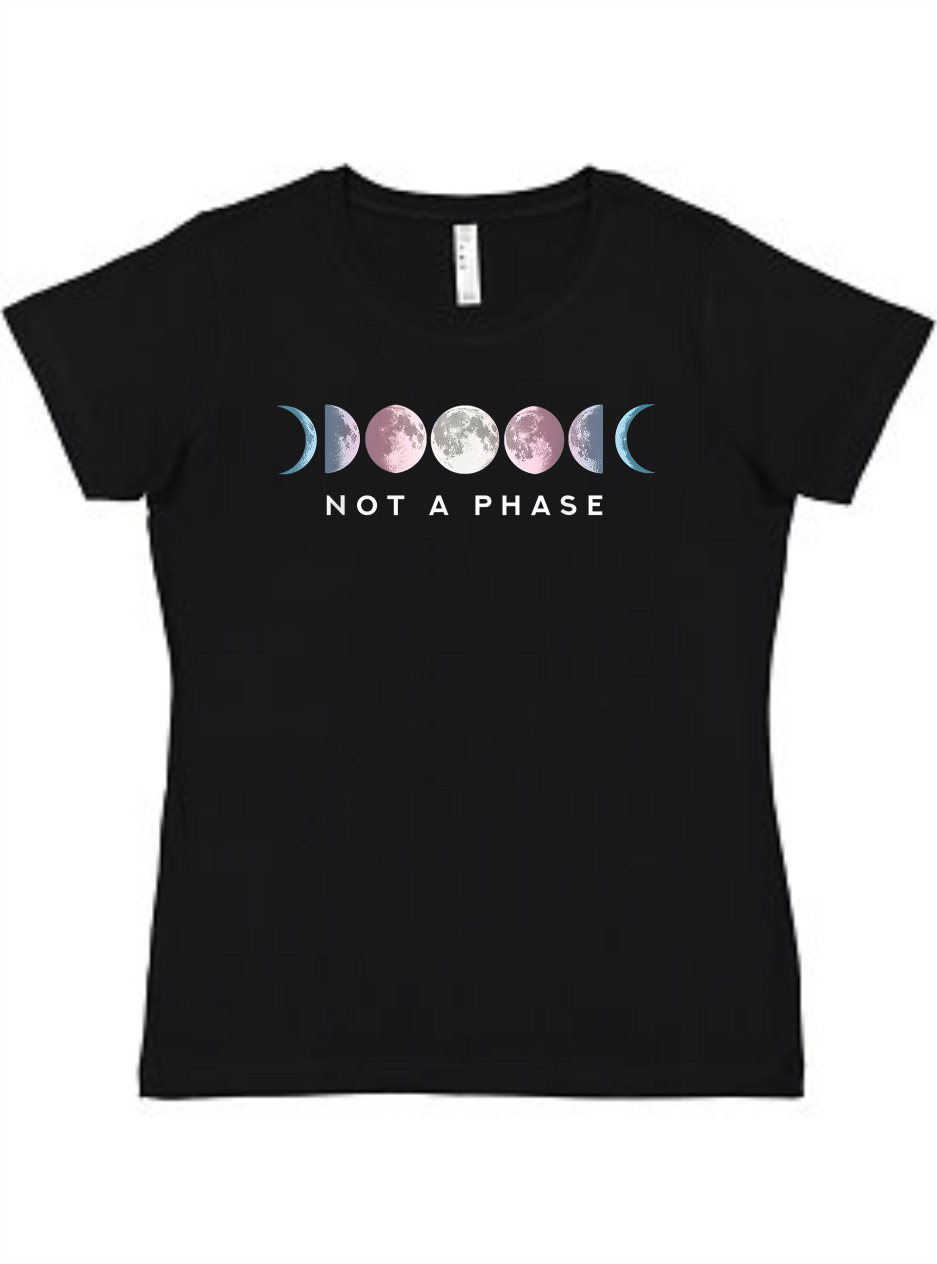 Not a Phase Ladies Tee Akron Pride Custom Tees