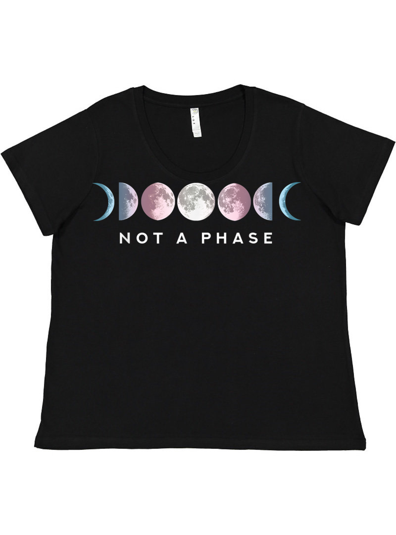 Not a Phase Ladies Tee Akron Pride Custom Tees