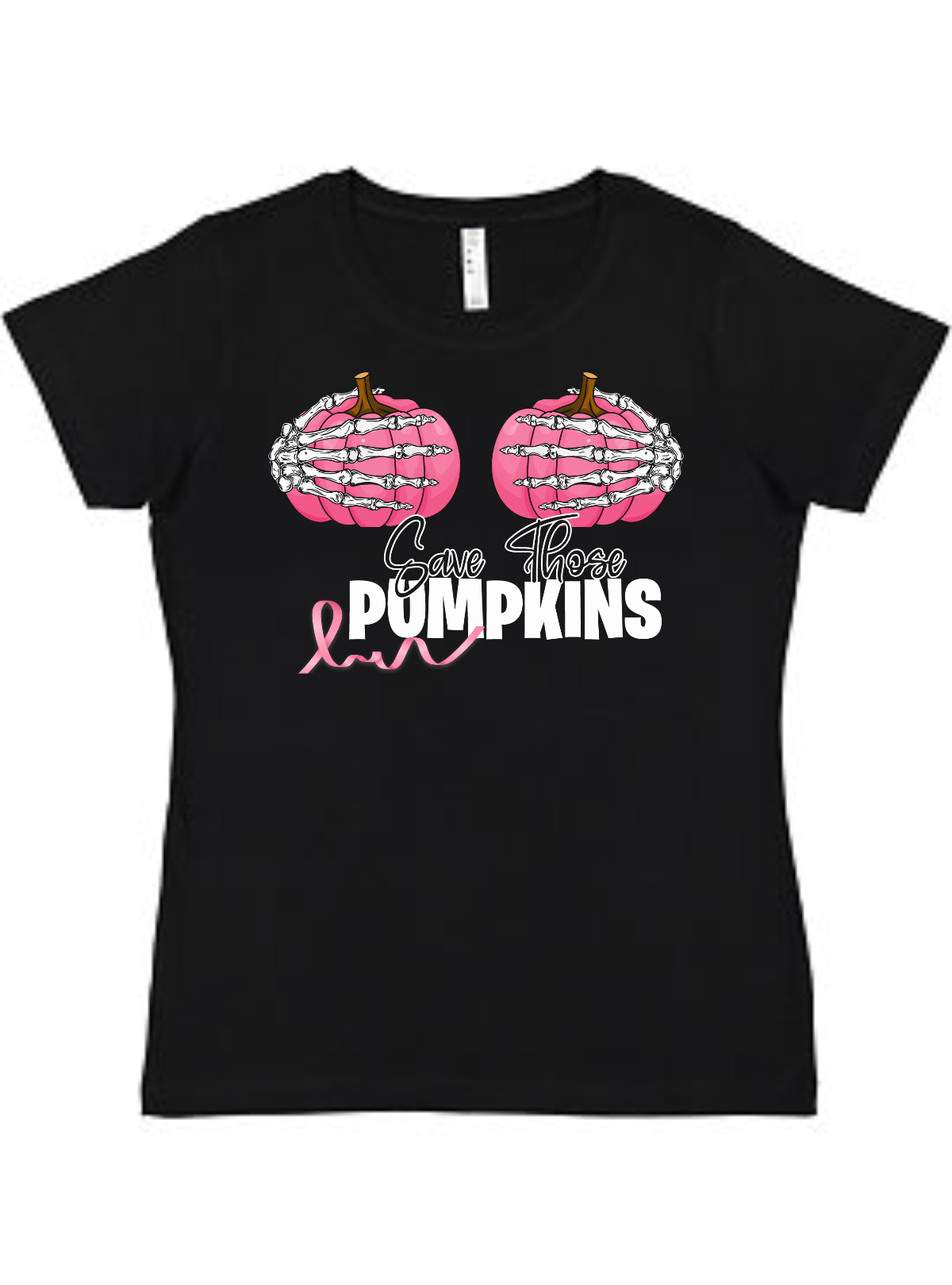 Save those Pumpkins Ladies Tee Akron Pride Custom Tees