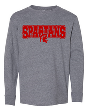 Spartan Youth LS Tee Akron Pride Custom Tees