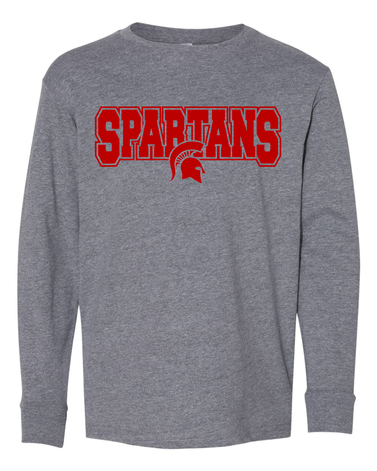 Spartan Youth LS Tee Akron Pride Custom Tees