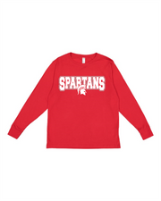 Spartan Youth LS Tee Akron Pride Custom Tees