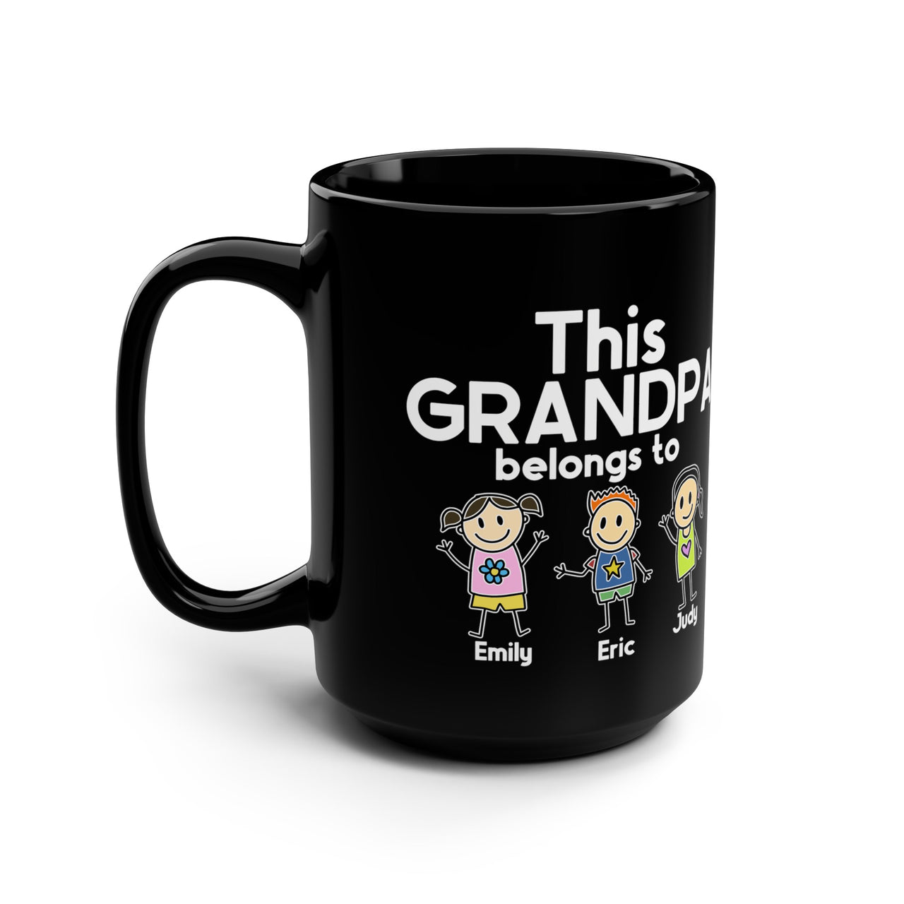 This Grandpa belongs to Personalized Mug