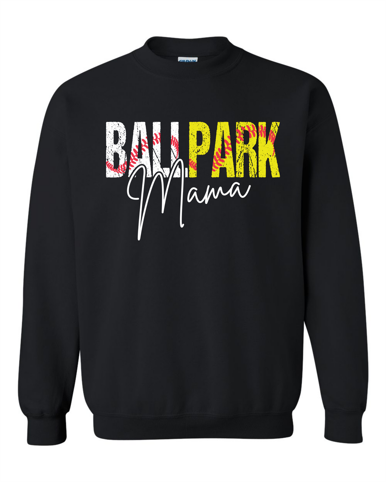 Ballpark Mom Crew Sweater
