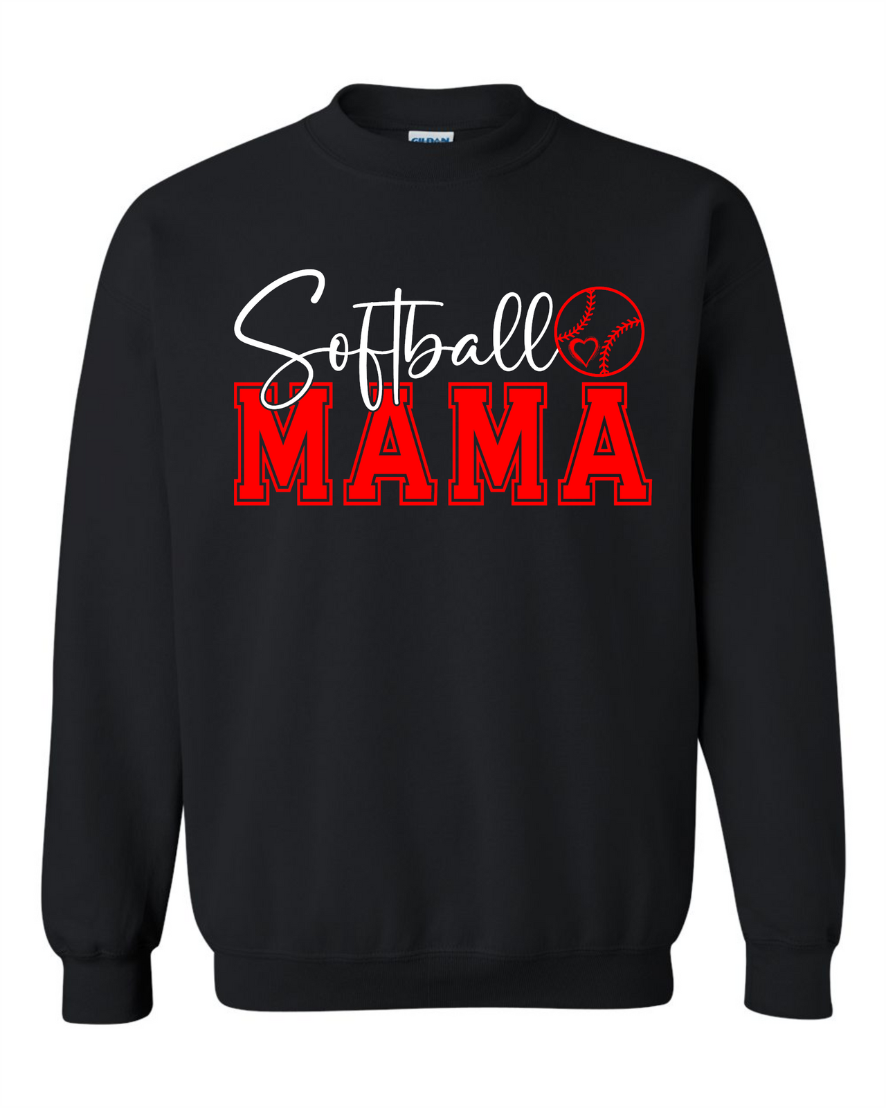 Softball Mama Crew Sweater