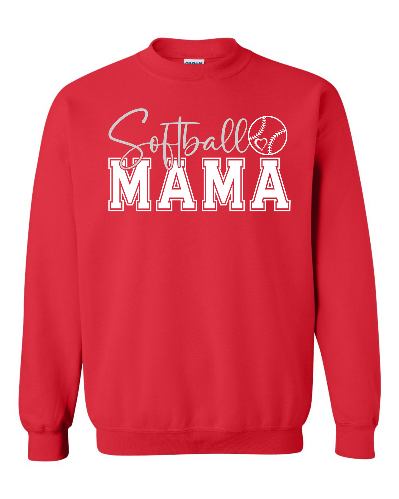Softball Mama Crew Sweater