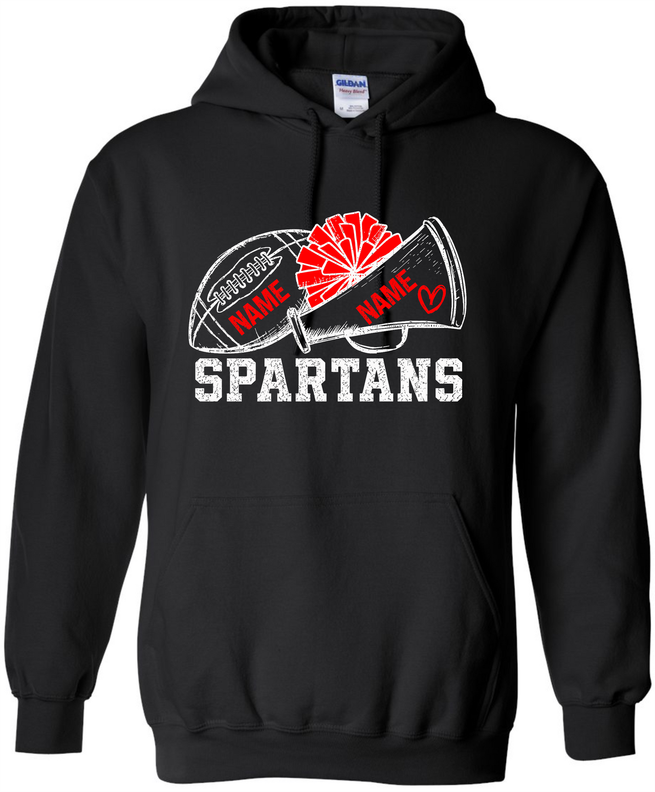 Spartan Football/Cheer Hoodie
