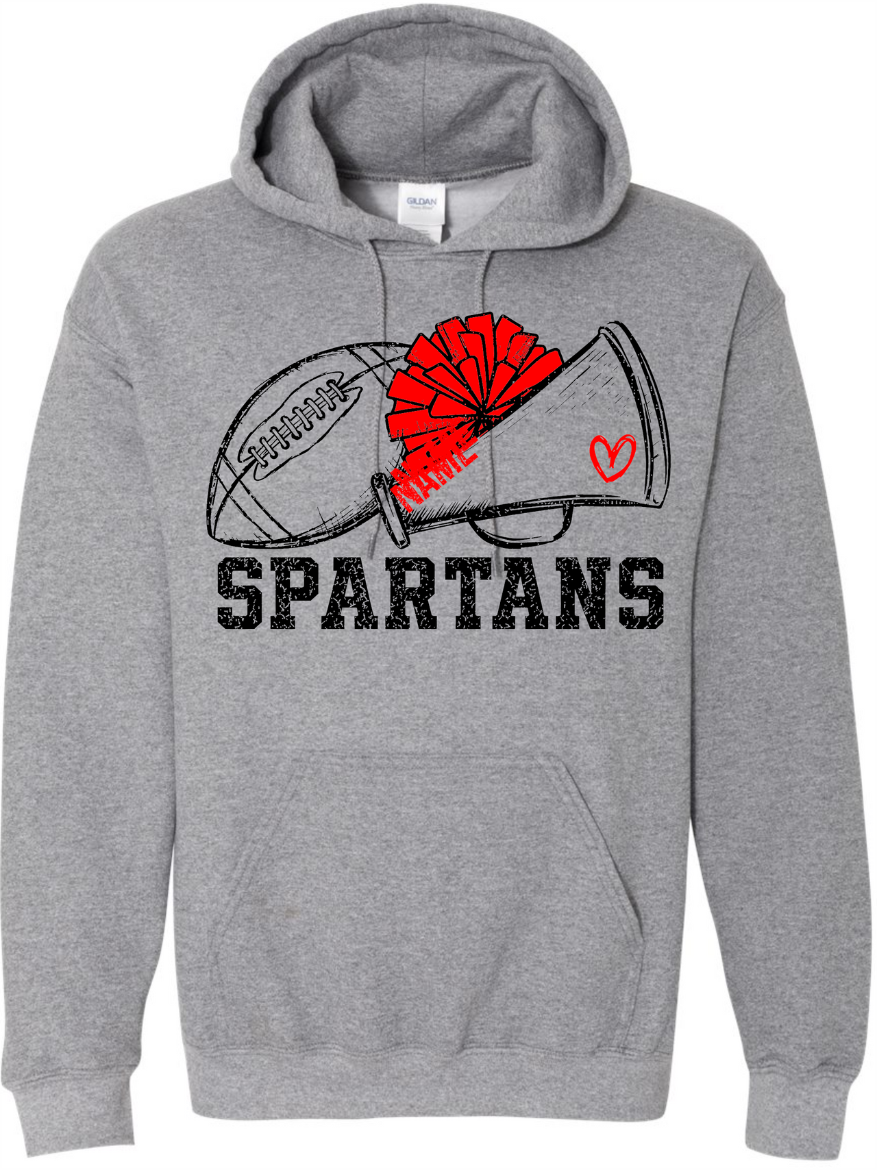 Spartan Football/Cheer Hoodie