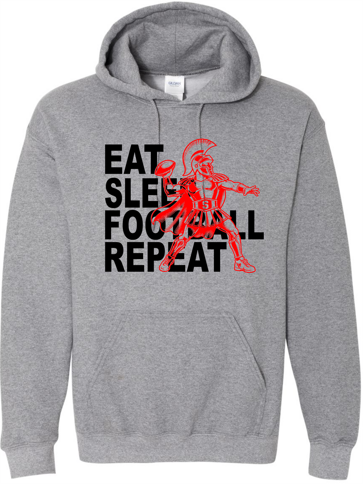 Eat Sleep Football Hoodie