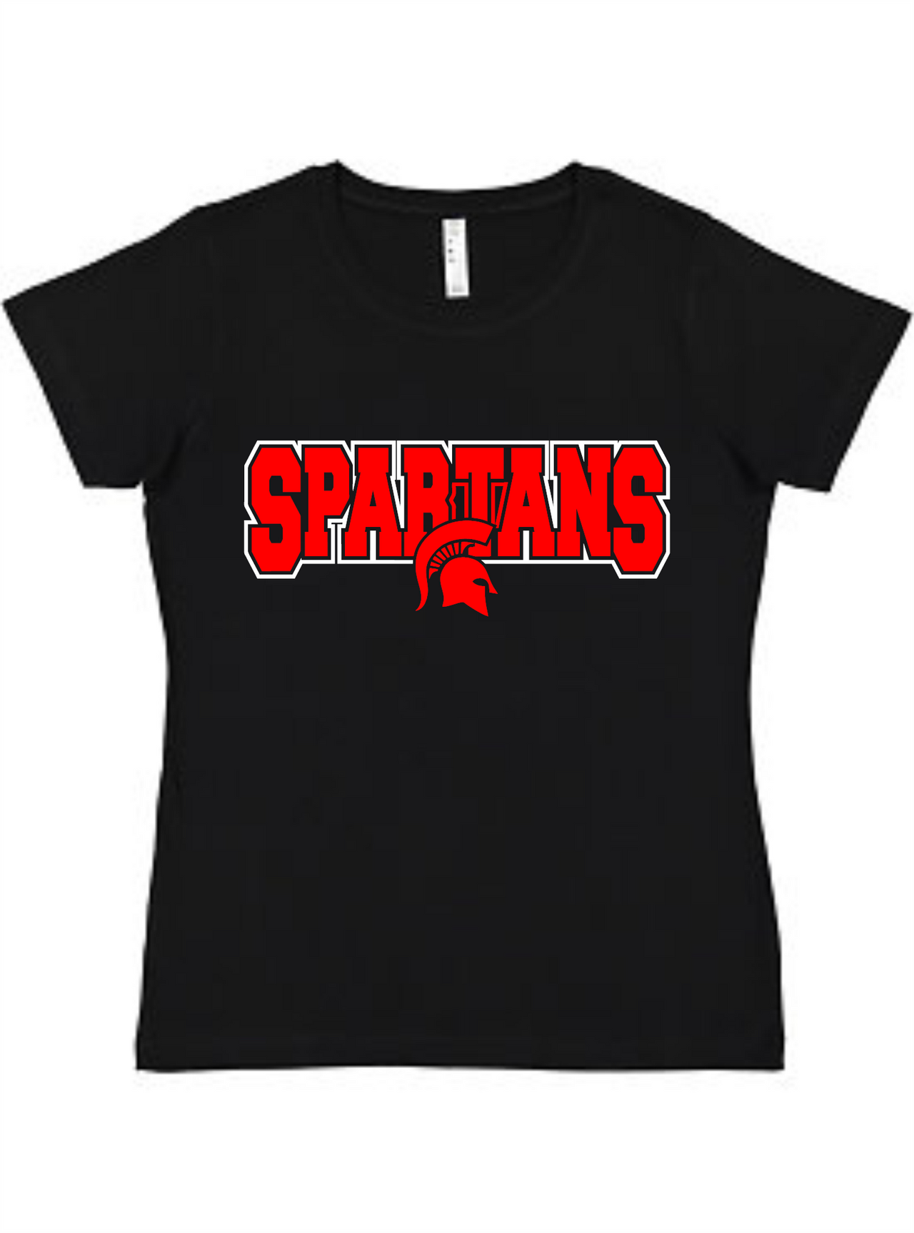 2023 Spartan Ladies Tee Ladies Shirt by Akron Pride Custom Tees | Akron Pride Custom Tees