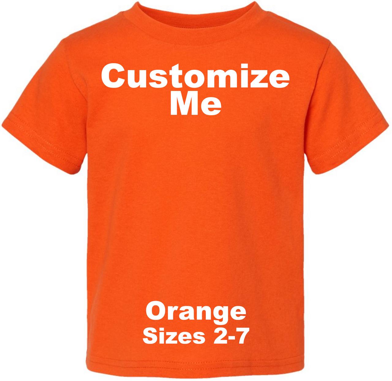 Orange Toddler Tee