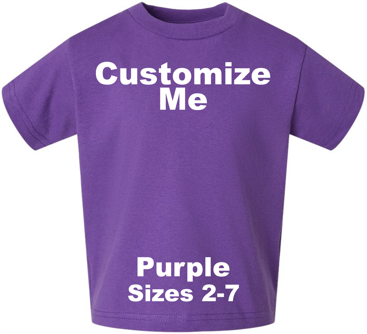 Purple Toddler Tee