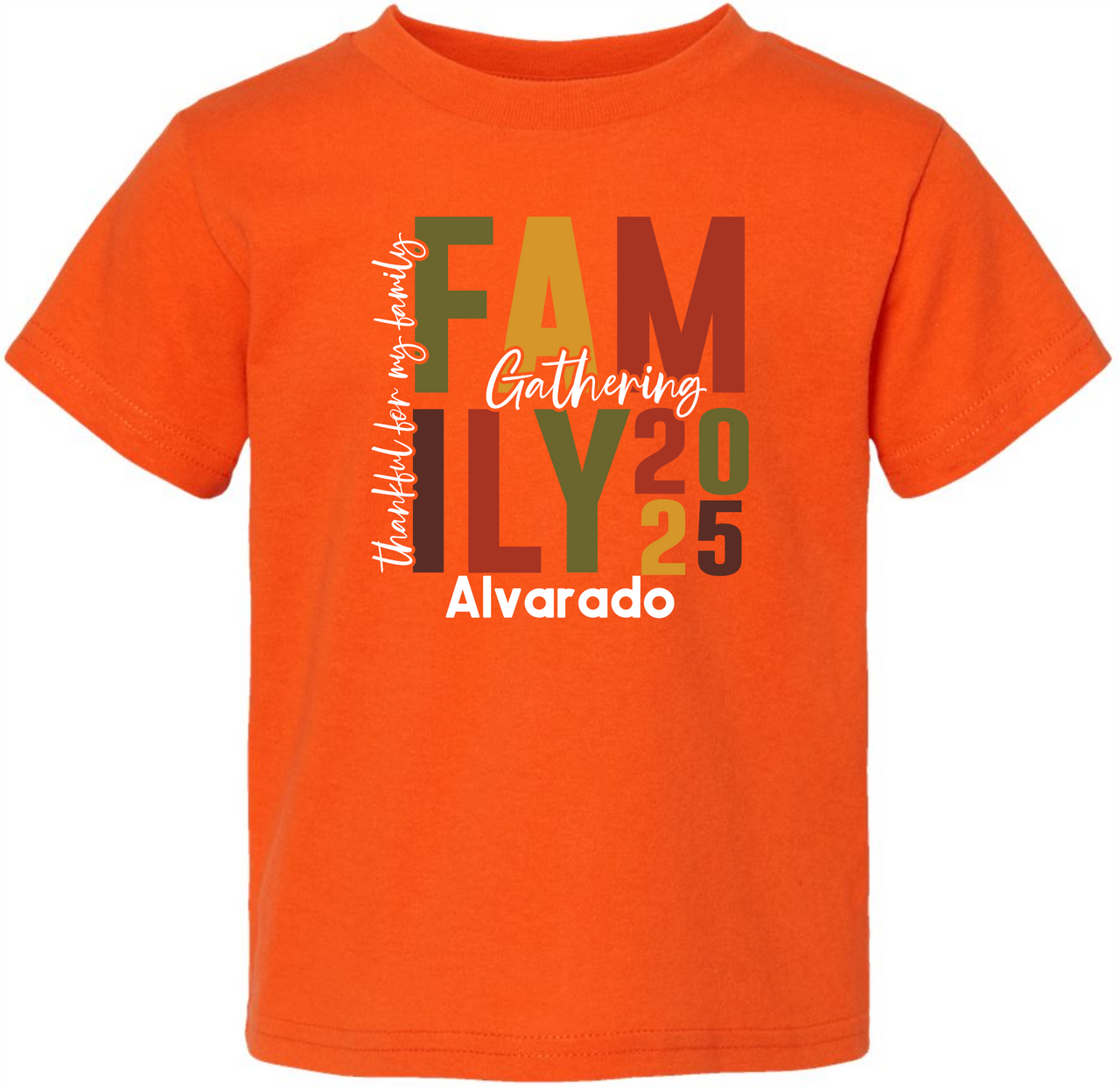 Family Thanksgiving Toddler Tee