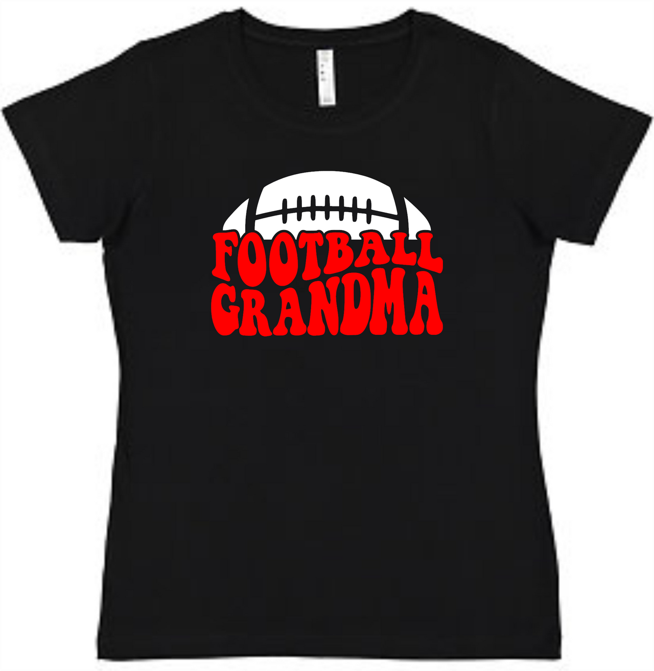 Football Grandma Ladies Tee