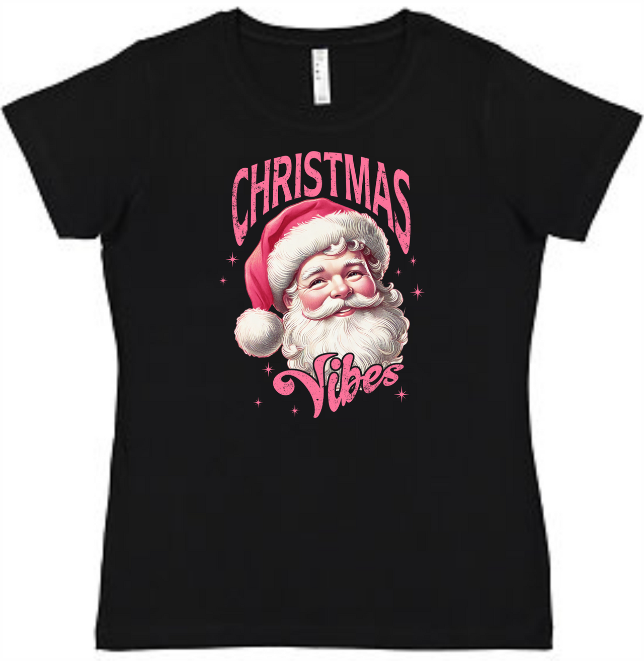 Christmas Vibes Ladies Tee