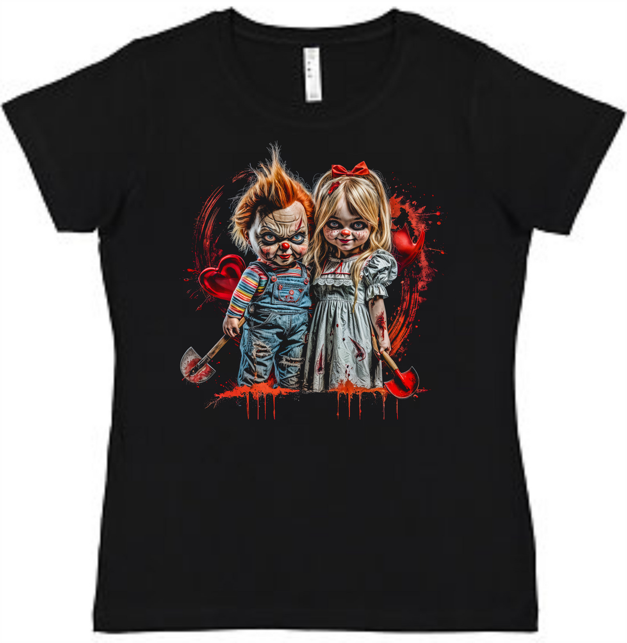Creepy Dolls Ladies Tee
