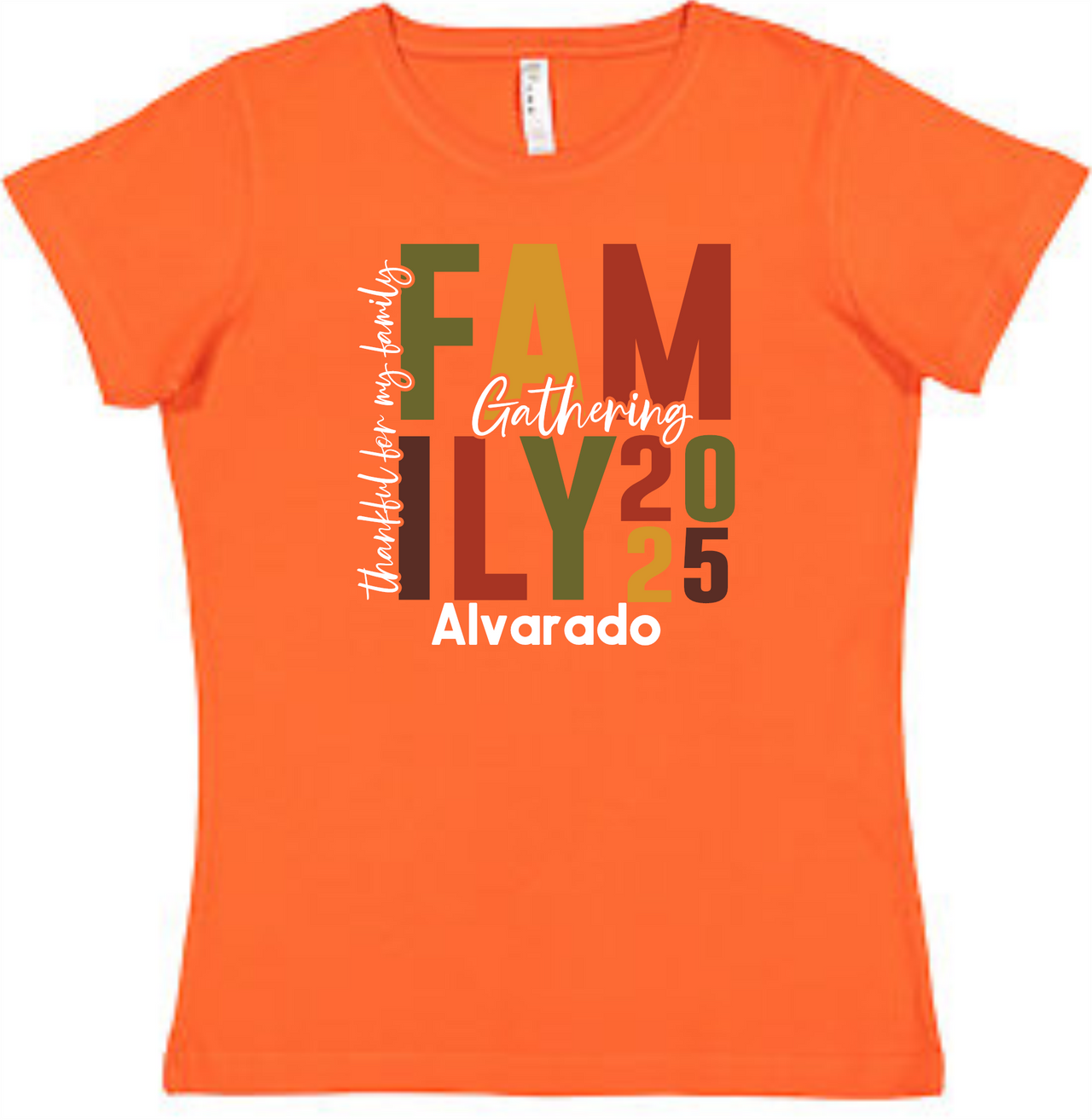 Family Thanksgiving Ladies Tee