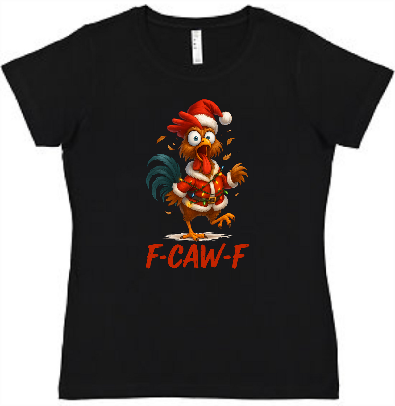 F-CAW-F Christmas Ladies Tee