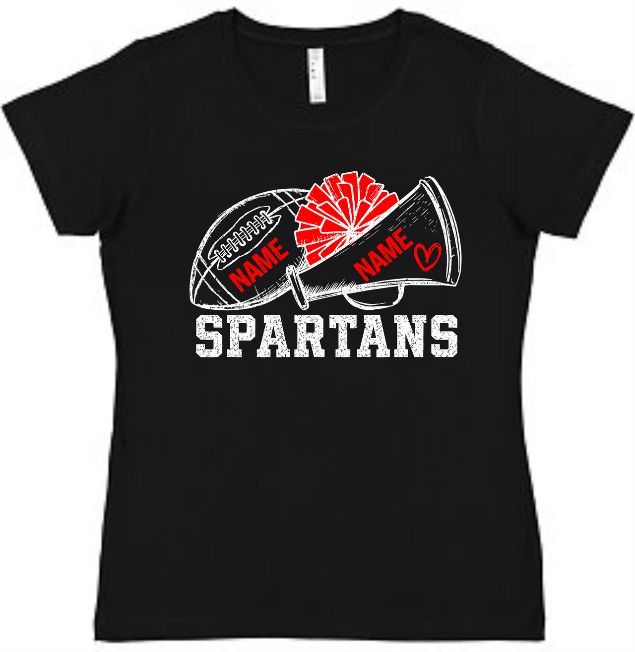 Football/Cheer Ladies Tee