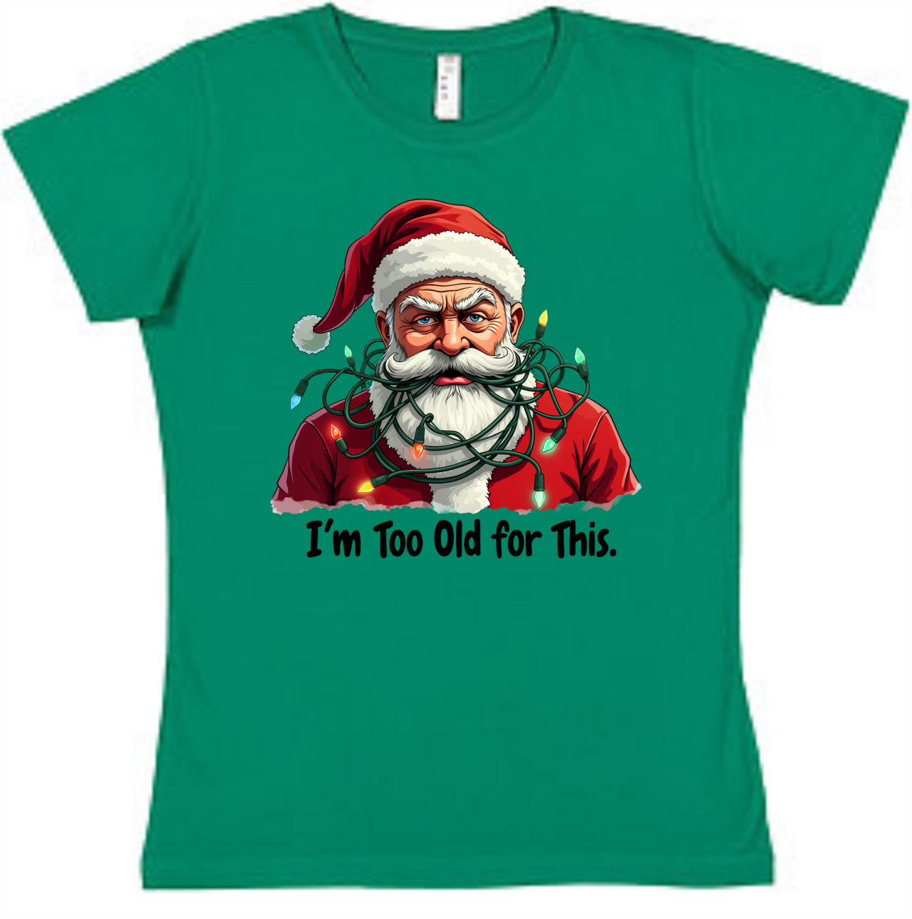 Funny Christmas Ladies Tee