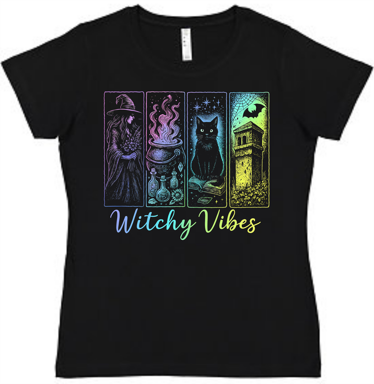 Witchy Vibes Ladies Tee