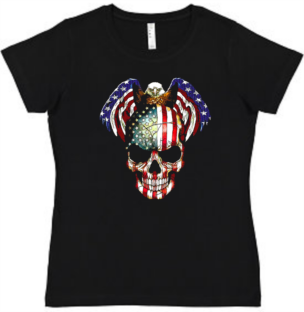 American Skull Ladies Tee