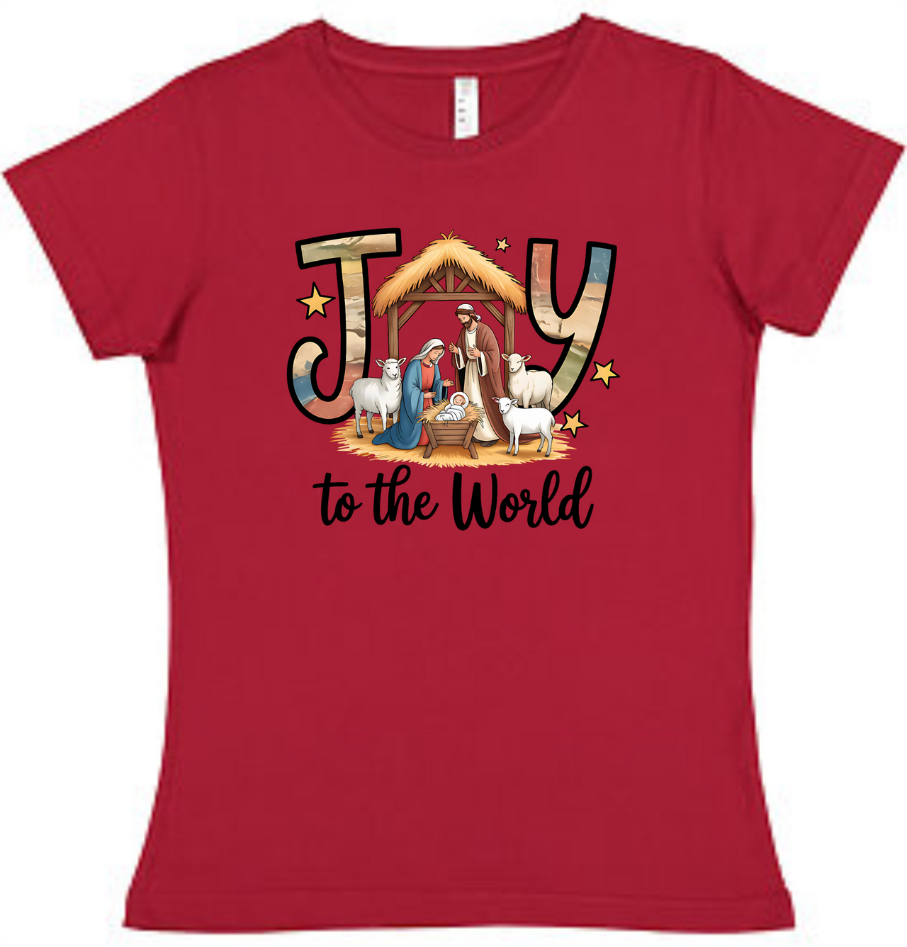 Joy to the World Ladies Tee
