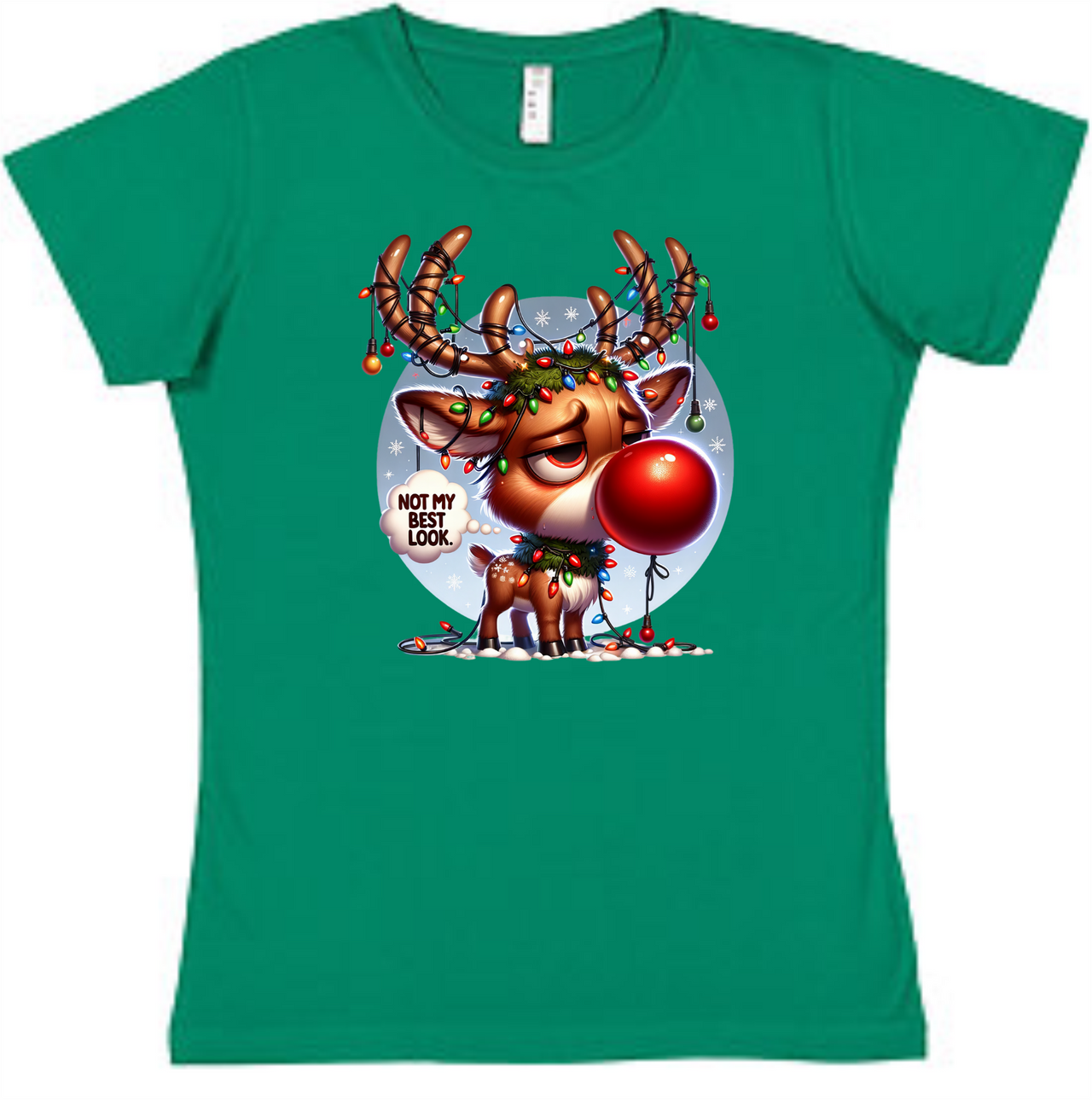 Funny Christmas Ladies Tee