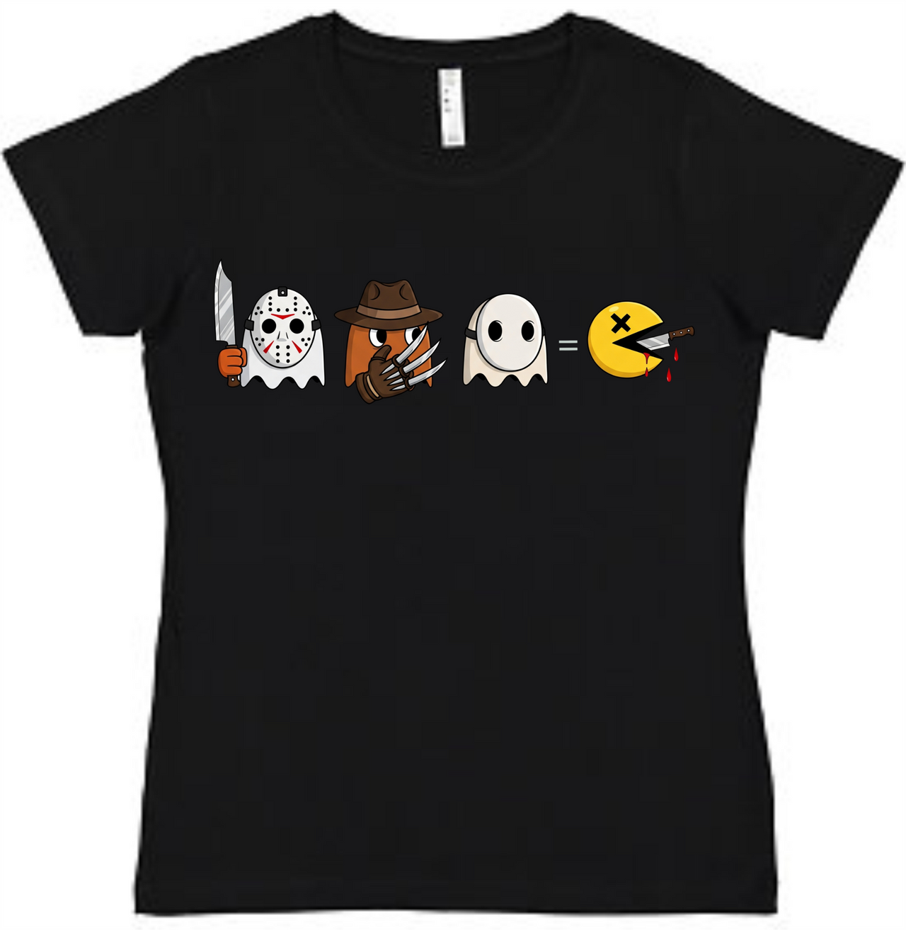 Halloween Retro Ladies Tee