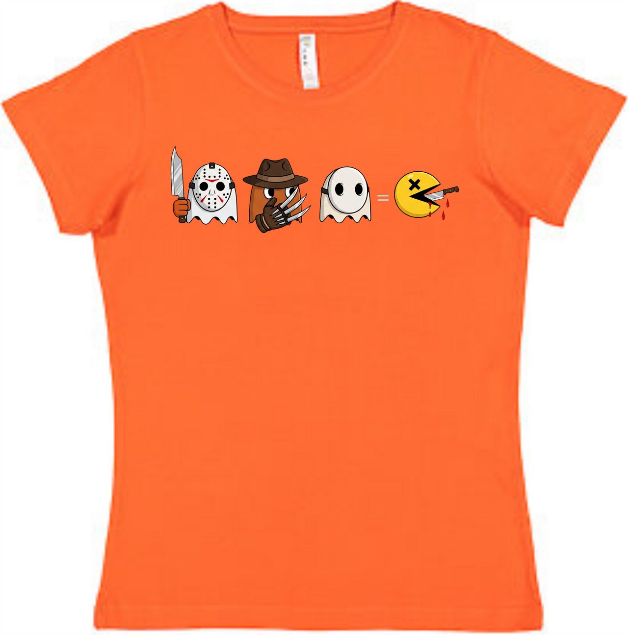 Halloween Retro Ladies Tee