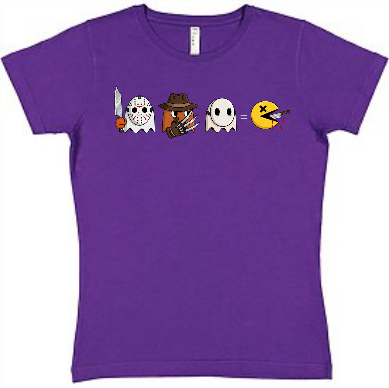 Halloween Retro Ladies Tee