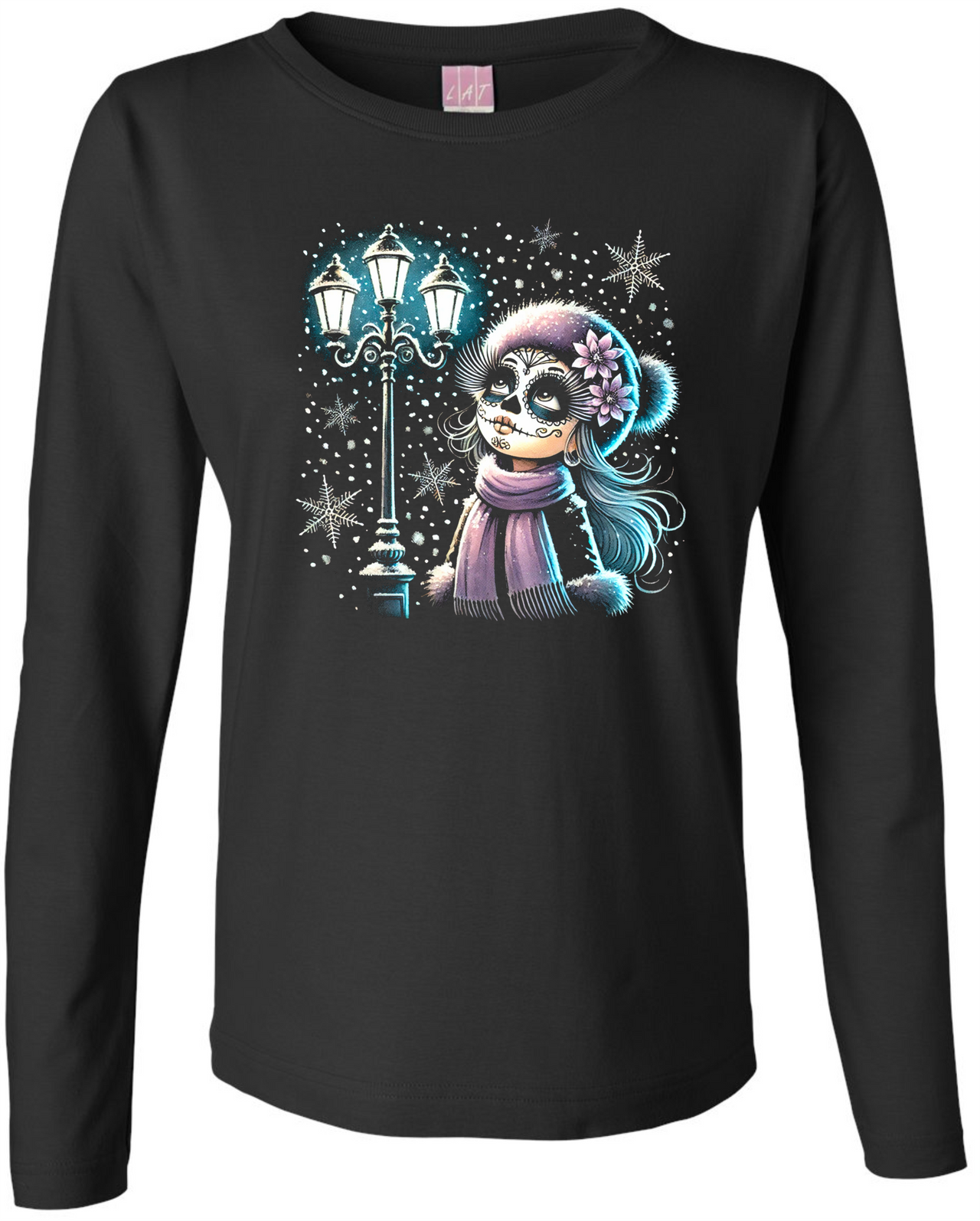 Christmas  Ladies L/S Tee