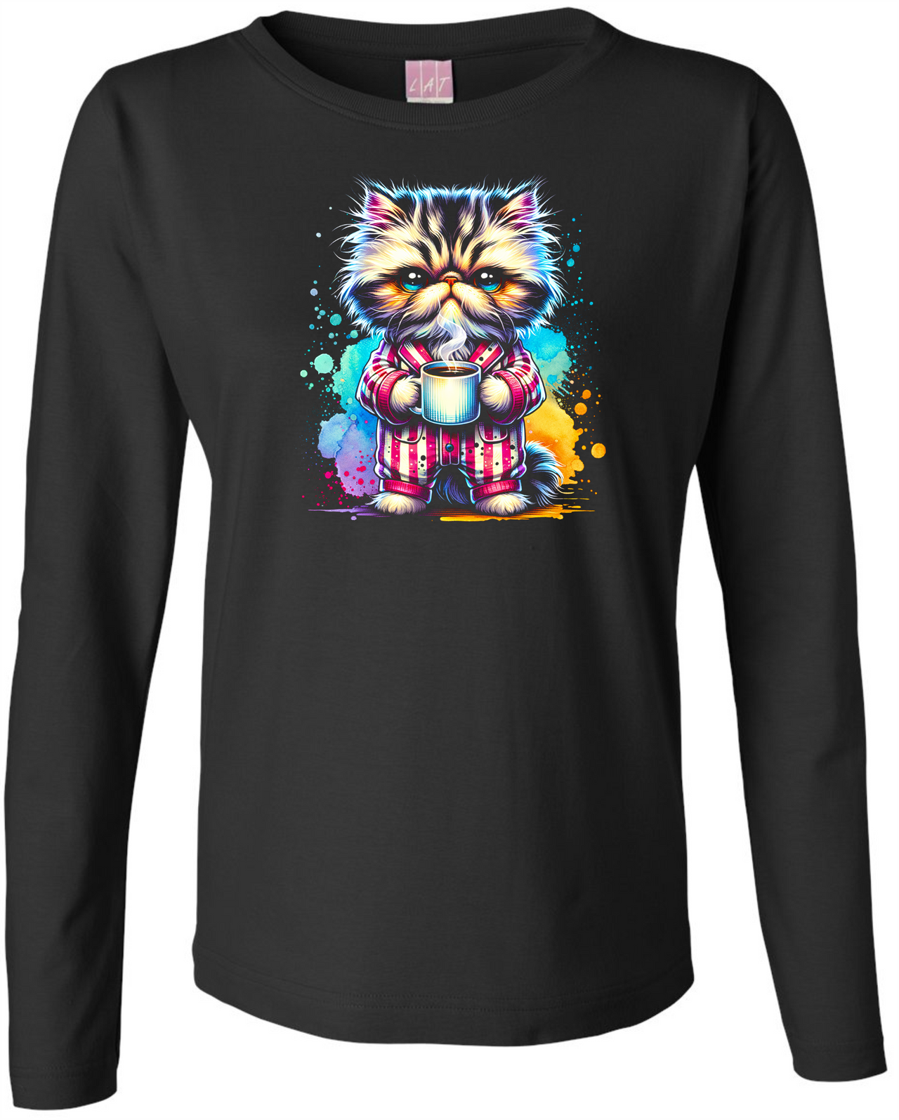 Ladies Cat L/S Tee