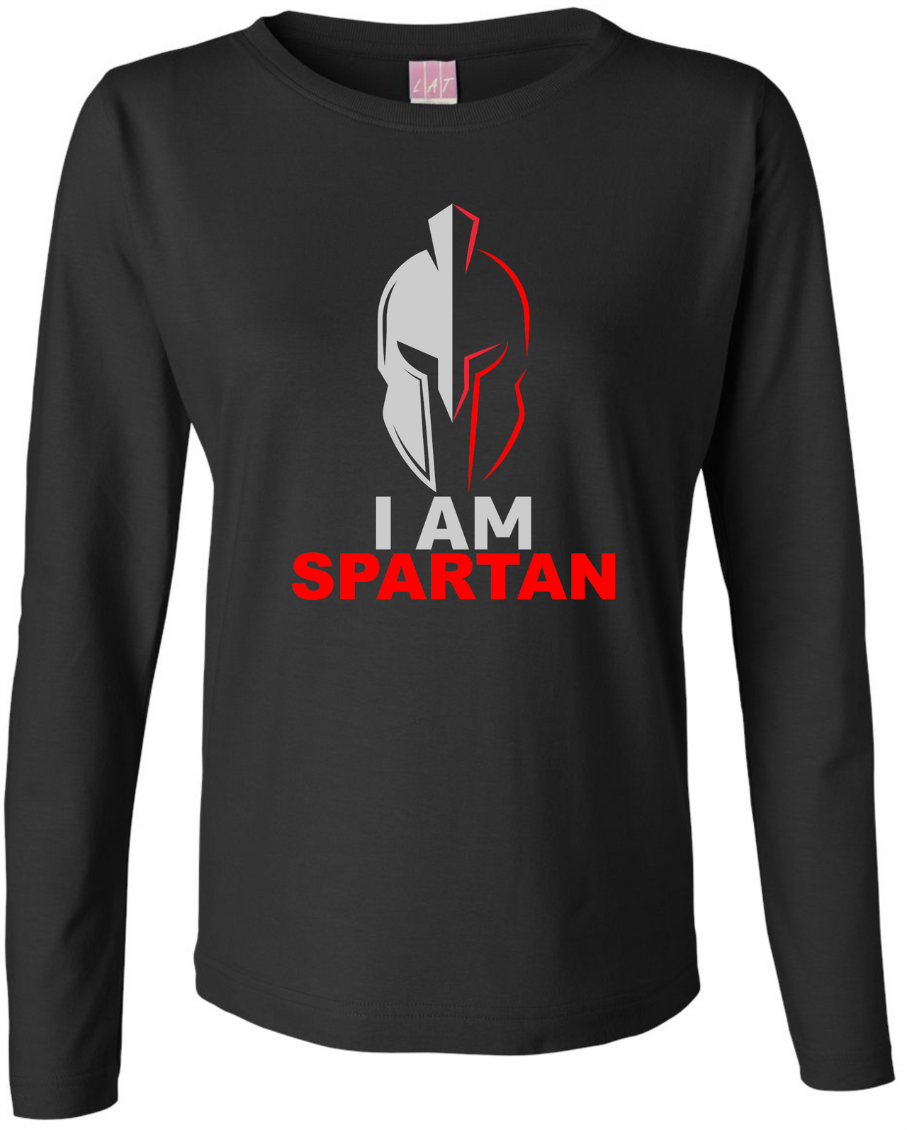 I am Spartan Ladies L/S Tee
