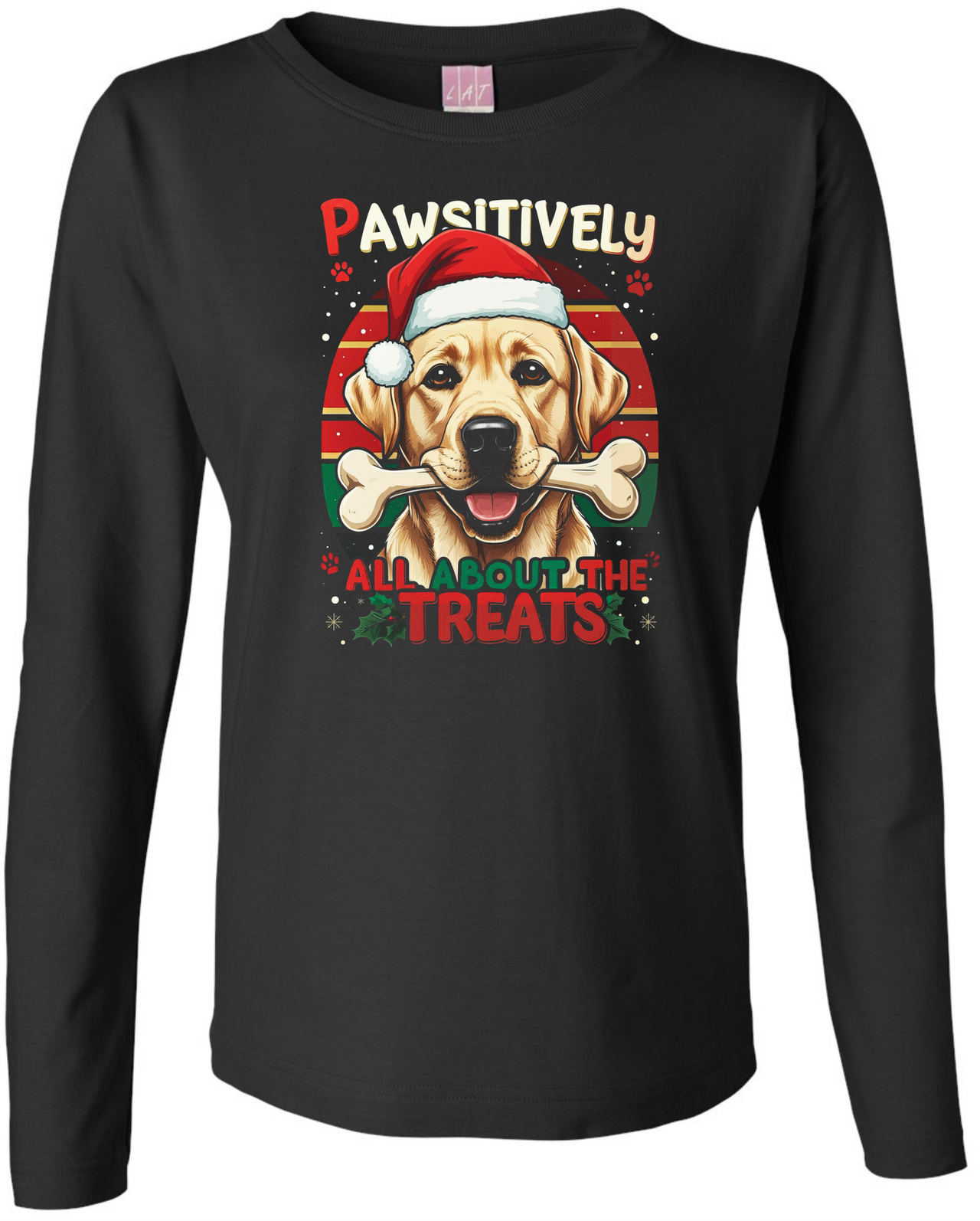 Christmas Ladies L/S Tee