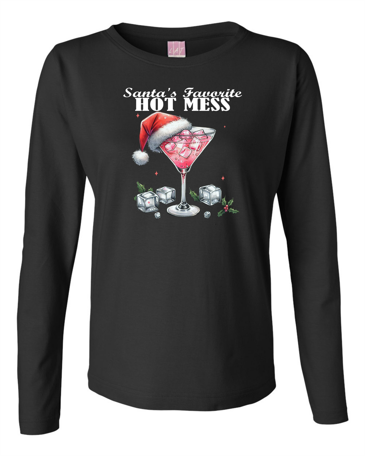 Santas Favorite Ladies L/S Tee