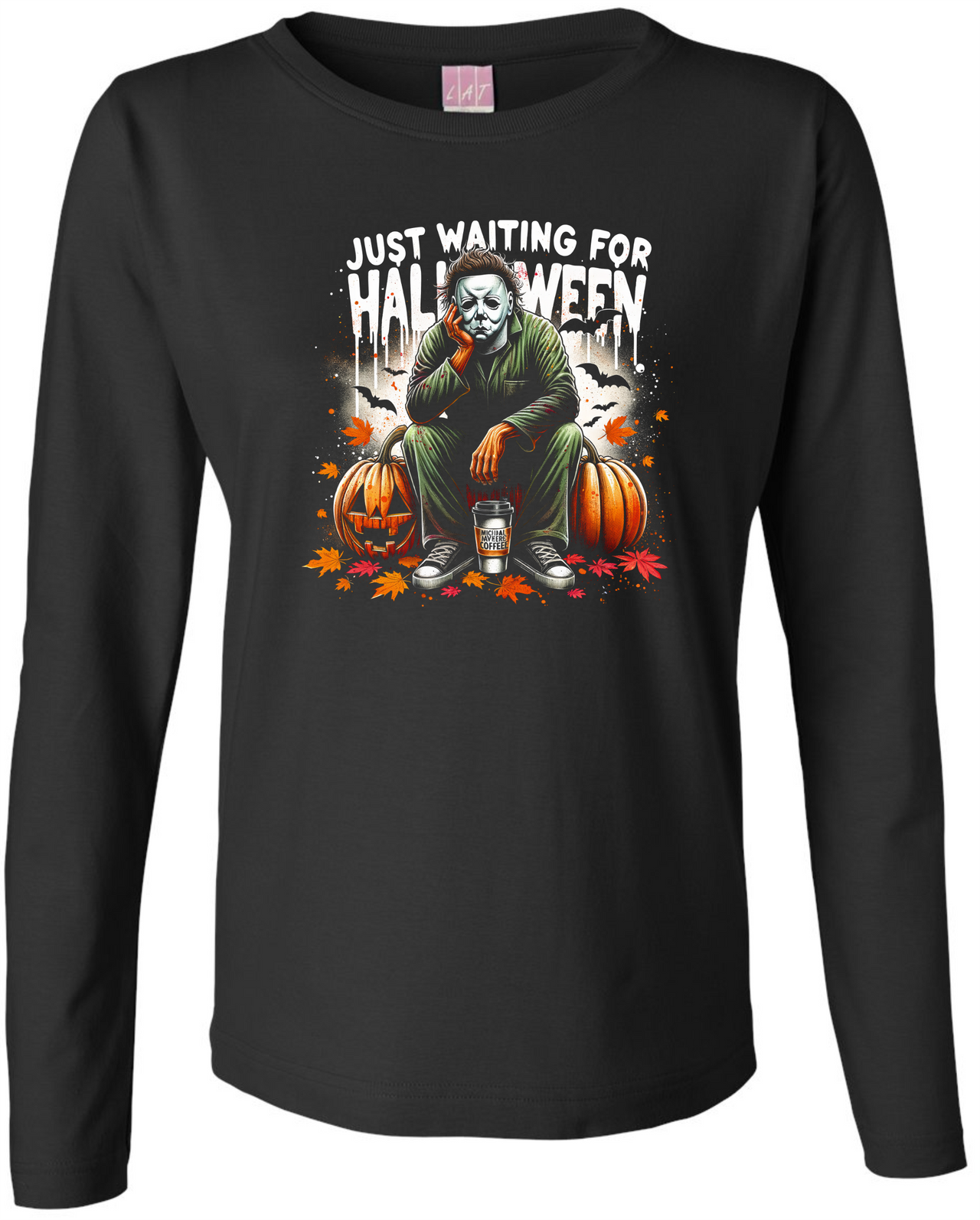 Halloween Ladies LS Tee