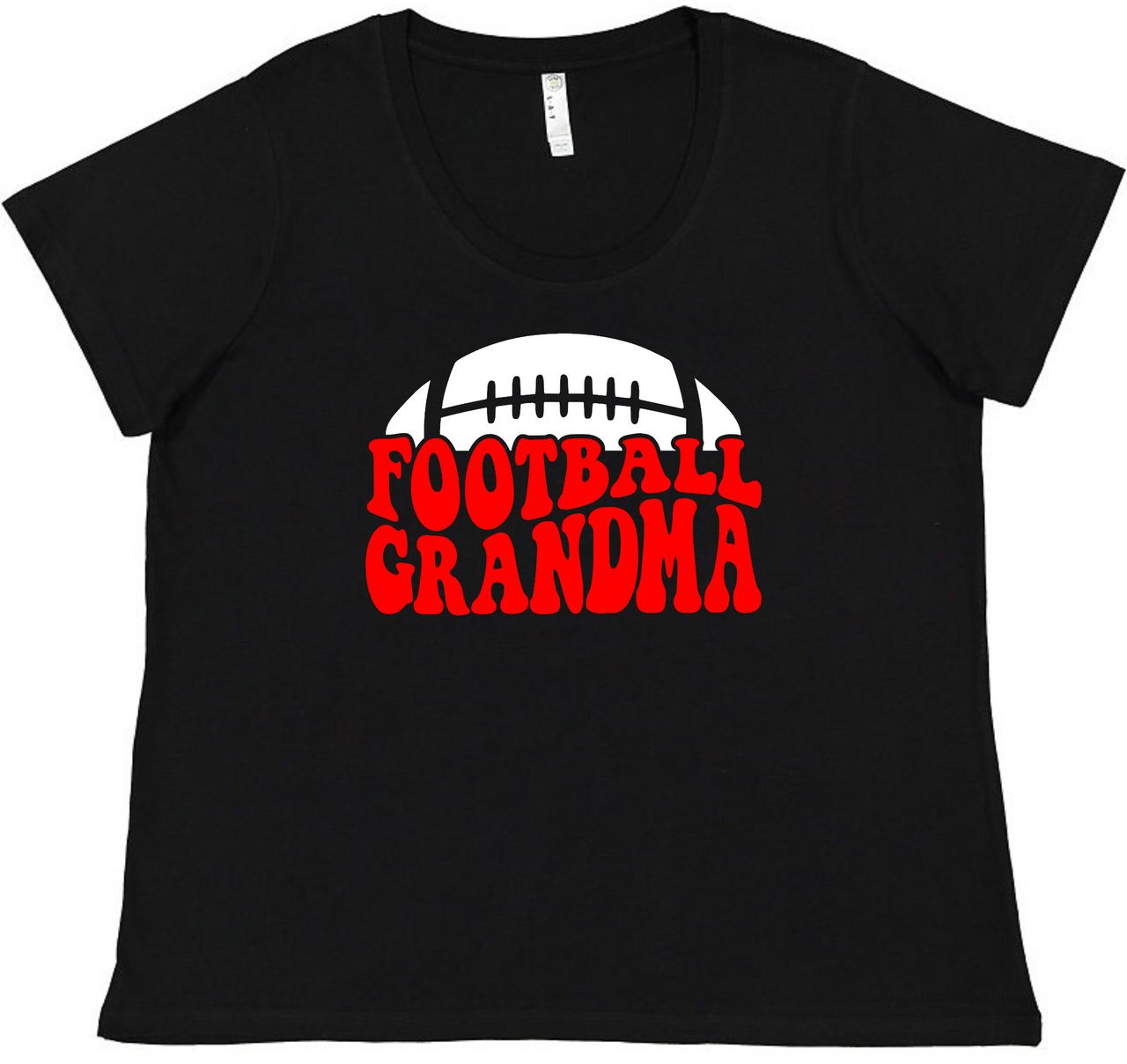 Football Grandma Ladies Tee