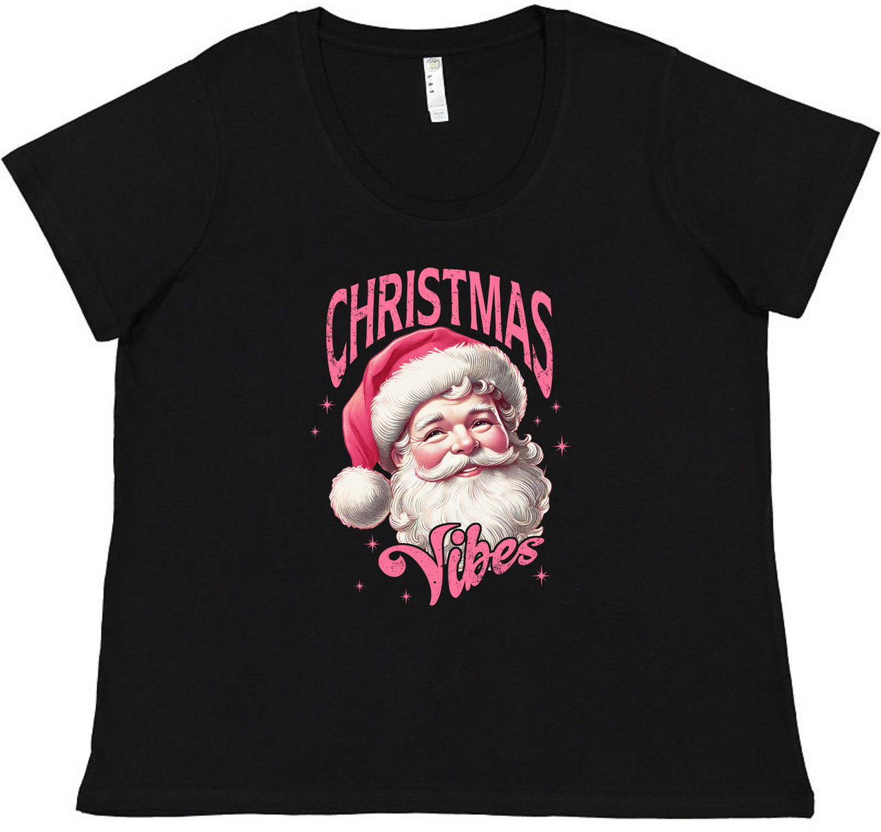 Christmas Vibes Ladies Tee