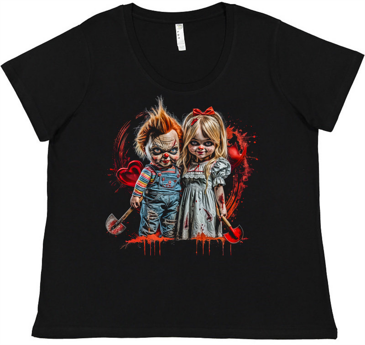 Creepy Dolls Ladies Tee